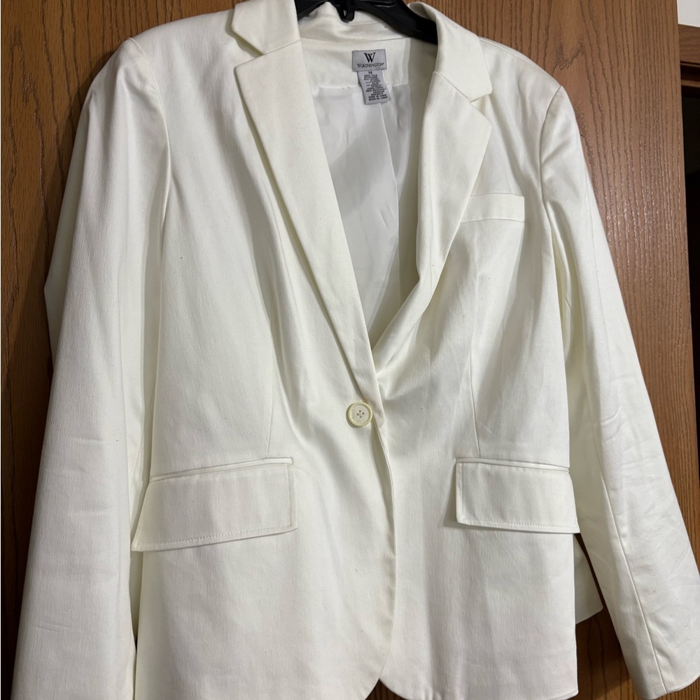 Worthington Classic Ivory Blazer